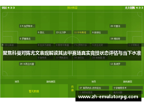 聚焦科曼对阵尤文表现解读其法甲赛场真实竞技状态评估与当下水准